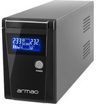 UPS Armac office O/850F/LCD Line-Interactive 850VA 2x schuko USB-B LCD metalowa obudowa